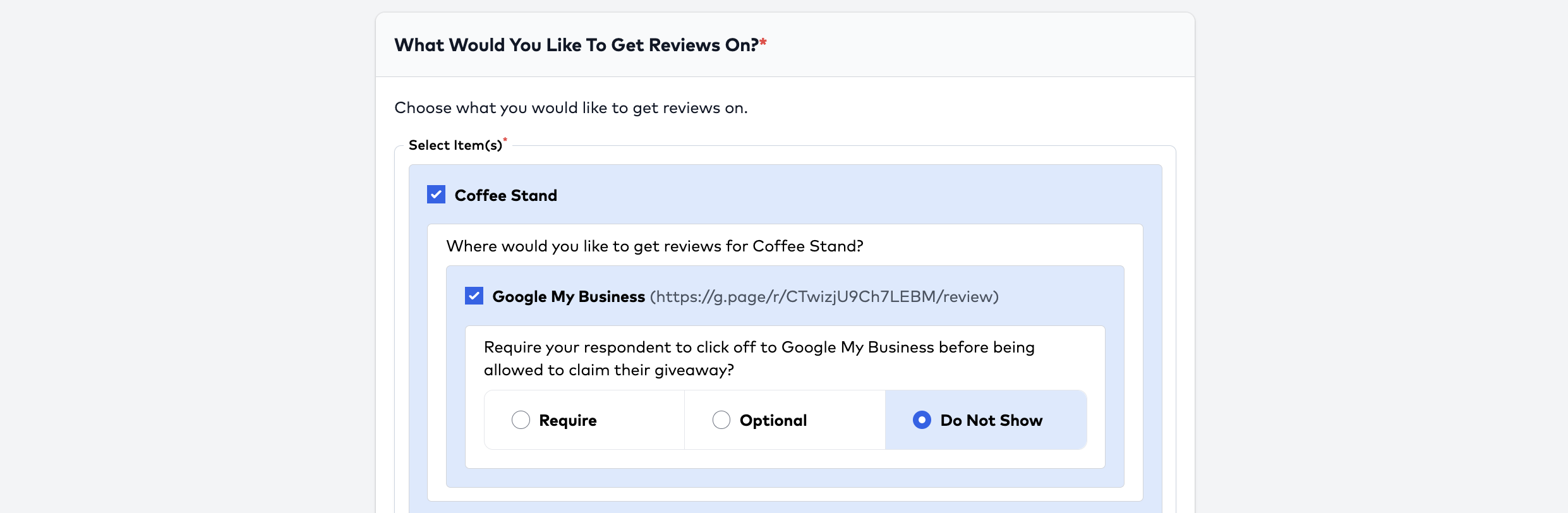 Edit Platforms &amp; Giveaways