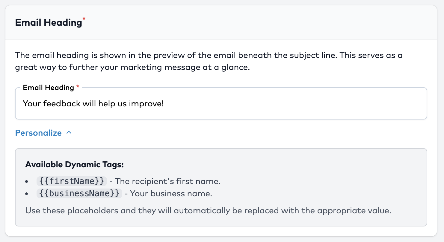 Add Preheader Text